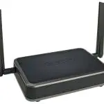 The Sitecom WL-309 router with 300mbps WiFi, 4 N/A ETH-ports and
                                                 0 USB-ports