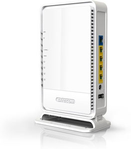 Thumbnail for the Sitecom WLR-4100 router with 300mbps WiFi, 4 N/A ETH-ports and
                                         0 USB-ports