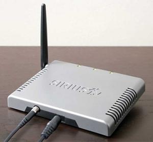 Thumbnail for the SmartRG WR100 router with 300mbps WiFi, 1 100mbps ETH-ports and
                                         0 USB-ports