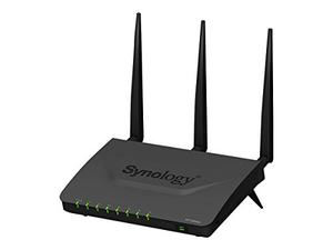 Thumbnail for the Synology RT1900ac router with Gigabit WiFi, 4 N/A ETH-ports and
                                         0 USB-ports