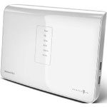 The T-Com Speedport W303V Typ A router with 300mbps WiFi, 1 100mbps ETH-ports and
                                                 0 USB-ports