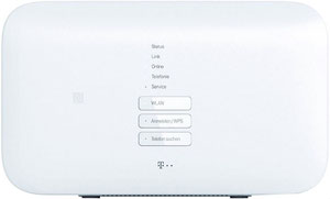 Thumbnail for the T-Com Speedport W925V router with Gigabit WiFi, 4 N/A ETH-ports and
                                         0 USB-ports