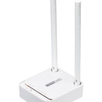 The TOTOLINK N200RE router with 300mbps WiFi, 4 100mbps ETH-ports and
                                                 0 USB-ports