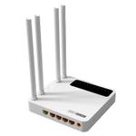 The TOTOLINK N600RV2 router with 300mbps WiFi, 4 100mbps ETH-ports and
                                                 0 USB-ports