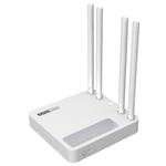 The TOTOLINK N610RT router with 300mbps WiFi, 4 100mbps ETH-ports and
                                                 0 USB-ports