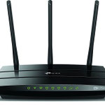 The TP-LINK Archer A7 v5.x router with Gigabit WiFi, 4 N/A ETH-ports and
                                                 0 USB-ports