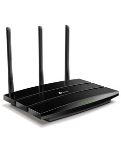 Thumbnail for the TP-LINK Archer A8 router with Gigabit WiFi, 4 N/A ETH-ports and
                                         0 USB-ports