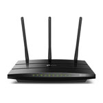 The TP-LINK Archer A9 v5.x router with Gigabit WiFi, 4 N/A ETH-ports and
                                                 0 USB-ports