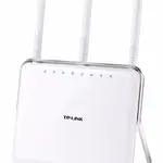 The TP-LINK Archer A9 v6.x router with Gigabit WiFi, 4 N/A ETH-ports and
                                                 0 USB-ports