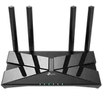 The TP-LINK Archer AX50 router with Gigabit WiFi, 4 N/A ETH-ports and
                                                 0 USB-ports