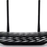 The TP-LINK Archer C2 v1.x router with Gigabit WiFi, 4 N/A ETH-ports and
                                                 0 USB-ports