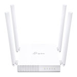 The TP-LINK Archer C24 router with Gigabit WiFi, 4 100mbps ETH-ports and
                                                 0 USB-ports