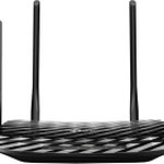 The TP-LINK Archer C6 v2.x router with Gigabit WiFi, 4 N/A ETH-ports and
                                                 0 USB-ports