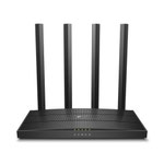 The TP-LINK Archer C6 v3.0 router with Gigabit WiFi, 4 N/A ETH-ports and
                                                 0 USB-ports