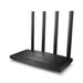 The TP-LINK Archer C6 v3.2 router has Gigabit WiFi, 4 N/A ETH-ports and 0 USB-ports. 