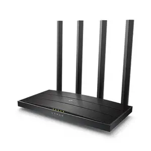 Thumbnail for the TP-LINK Archer C6 v3.2 router with Gigabit WiFi, 4 N/A ETH-ports and
                                         0 USB-ports