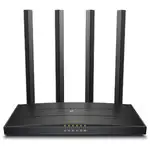 The TP-LINK Archer C6U router with Gigabit WiFi, 4 N/A ETH-ports and
                                                 0 USB-ports