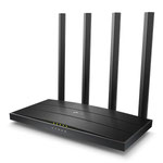 The TP-LINK Archer C80 router with Gigabit WiFi, 4 N/A ETH-ports and
                                                 0 USB-ports