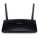 The TP-LINK Archer D50 v1.x router with Gigabit WiFi, 3 100mbps ETH-ports and
                                                 0 USB-ports