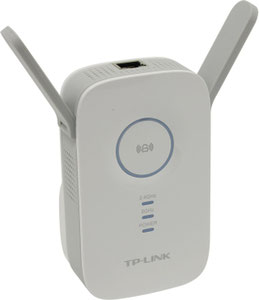 Thumbnail for the TP-LINK RE350 router with Gigabit WiFi, 1 N/A ETH-ports and
                                         0 USB-ports