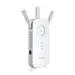 The TP-LINK RE400 router has Gigabit WiFi, 1 N/A ETH-ports and 0 USB-ports. It has a total combined WiFi throughput of 1600 Mpbs.<br>It is also known as the <i>TP-LINK AC1600 Wi-Fi Range Extender.</i>