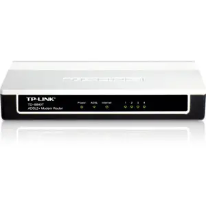 Thumbnail for the TP-LINK TD-8840T v4.x router with No WiFi, 4 100mbps ETH-ports and
                                         0 USB-ports