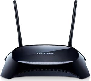 Thumbnail for the TP-LINK TD-VG3631 router with 300mbps WiFi, 4 100mbps ETH-ports and
                                         0 USB-ports