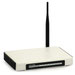 The TP-LINK TD-W8910G v1.x router has 54mbps WiFi, 4 100mbps ETH-ports and 0 USB-ports. 