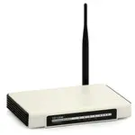 The TP-LINK TD-W8910G v1.x router with 54mbps WiFi, 4 100mbps ETH-ports and
                                                 0 USB-ports