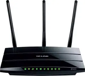 Thumbnail for the TP-LINK TD-W8961ND v2.x router with 300mbps WiFi, 4 100mbps ETH-ports and
                                         0 USB-ports