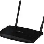 The TP-LINK TD-W8970 v3 router with 300mbps WiFi, 4 N/A ETH-ports and
                                                 0 USB-ports
