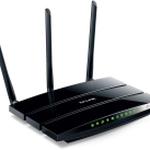 The TP-LINK TD-W9980 v1.x router with 300mbps WiFi, 4 N/A ETH-ports and
                                                 0 USB-ports