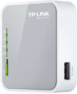 Thumbnail for the TP-LINK TL-MR3020 v1.x router with 300mbps WiFi, 1 100mbps ETH-ports and
                                         0 USB-ports