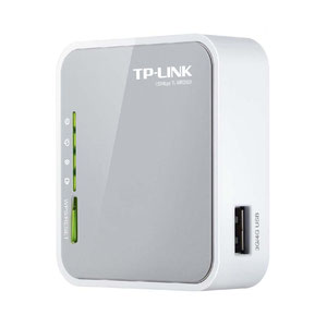 Thumbnail for the TP-LINK TL-MR3020 v3.x router with 300mbps WiFi, 1 100mbps ETH-ports and
                                         0 USB-ports