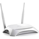 The TP-LINK TL-MR3420 v2 router with 300mbps WiFi, 4 100mbps ETH-ports and
                                                 0 USB-ports