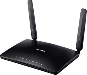 Thumbnail for the TP-LINK TL-MR6400 V5 router with 300mbps WiFi, 4 100mbps ETH-ports and
                                         0 USB-ports