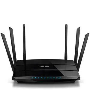 Thumbnail for the TP-LINK TL-WDR7500 v6.0 router with Gigabit WiFi, 4 N/A ETH-ports and
                                         0 USB-ports