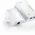 The TP-LINK TL-WPA281 router with 300mbps WiFi, 1 100mbps ETH-ports and
                                                 0 USB-ports