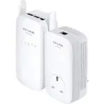 The TP-LINK TL-WPA8630P v2 router with Gigabit WiFi, 3 N/A ETH-ports and
                                                 0 USB-ports