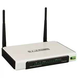 Thumbnail for the TP-LINK TL-WR1042ND router with 300mbps WiFi, 4 N/A ETH-ports and
                                         0 USB-ports
