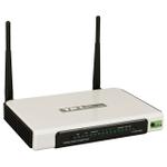 The TP-LINK TL-WR1042ND router with 300mbps WiFi, 4 N/A ETH-ports and
                                                 0 USB-ports