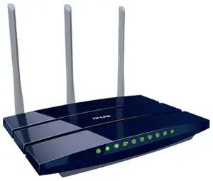 Thumbnail for the TP-LINK TL-WR1045ND router with 300mbps WiFi, 4 N/A ETH-ports and
                                         0 USB-ports