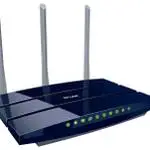 The TP-LINK TL-WR1045ND router with 300mbps WiFi, 4 N/A ETH-ports and
                                                 0 USB-ports