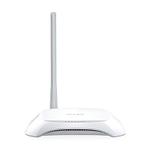 The TP-LINK TL-WR720N router with 300mbps WiFi, 2 100mbps ETH-ports and
                                                 0 USB-ports