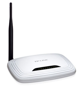 Thumbnail for the TP-LINK TL-WR740N v6.x router with 300mbps WiFi, 4 100mbps ETH-ports and
                                         0 USB-ports