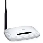 The TP-LINK TL-WR740N v6.x router with 300mbps WiFi, 4 100mbps ETH-ports and
                                                 0 USB-ports