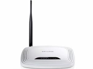 Thumbnail for the TP-LINK TL-WR741ND v2.4 router with 300mbps WiFi, 4 100mbps ETH-ports and
                                         0 USB-ports