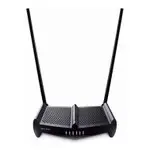 The TP-LINK TL-WR841HP v2.0 router with 300mbps WiFi, 4 100mbps ETH-ports and
                                                 0 USB-ports
