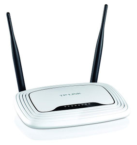 Thumbnail for the TP-LINK TL-WR841N v14.x router with 300mbps WiFi, 4 100mbps ETH-ports and
                                         0 USB-ports
