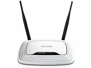 Thumbnail for the TP-LINK TL-WR841ND v5.x router with 300mbps WiFi, 4 100mbps ETH-ports and
                                         0 USB-ports